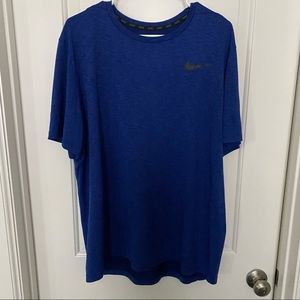 Mens Blue Nike Dri Fit Tshirt - Like New. Size XL